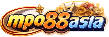 Logo mpo88asia berwarna emas